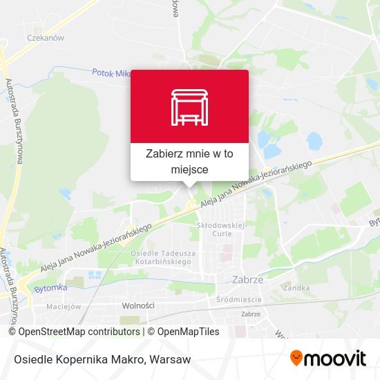 Mapa Osiedle Kopernika Makro