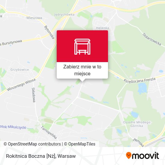 Mapa Rokitnica Boczna [Nż]