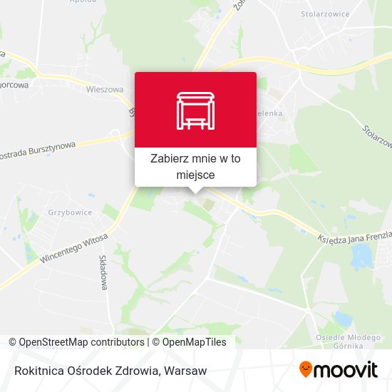 Mapa Rokitnica Ośrodek Zdrowia