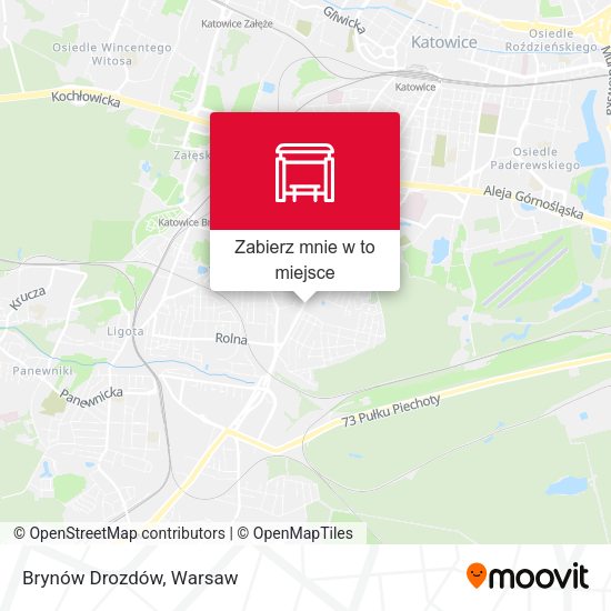 Mapa Brynów Drozdów