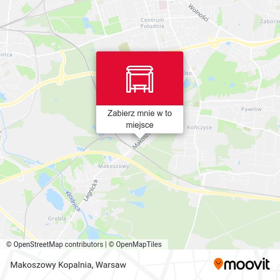 Mapa Makoszowy Kopalnia