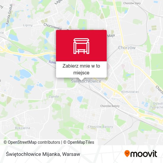 Mapa Świętochłowice Mijanka