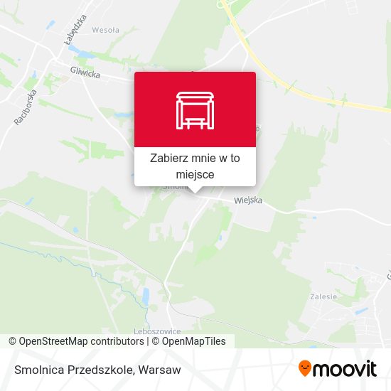 Mapa Smolnica Przedszkole