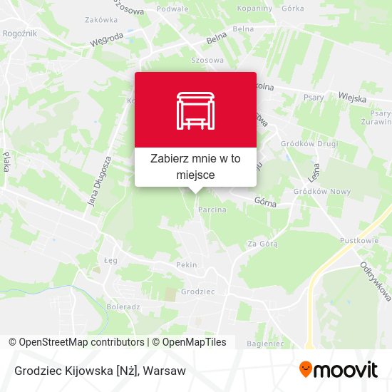 Mapa Grodziec Kijowska [Nż]