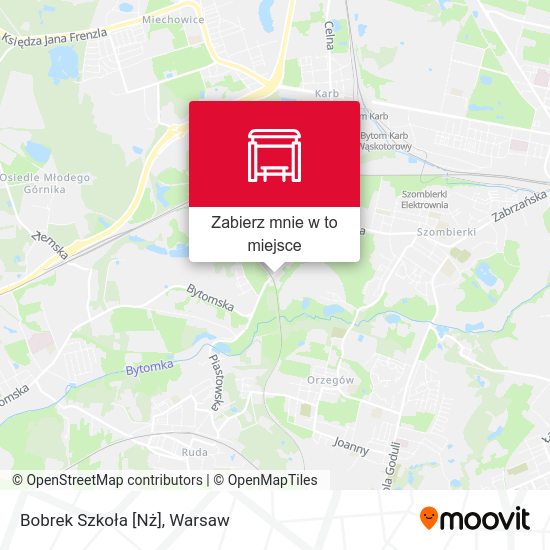 Mapa Bobrek Szkoła [Nż]