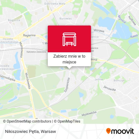 Mapa Nikiszowiec Pętla