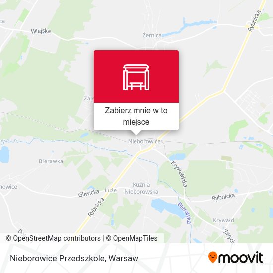 Mapa Nieborowice Przedszkole