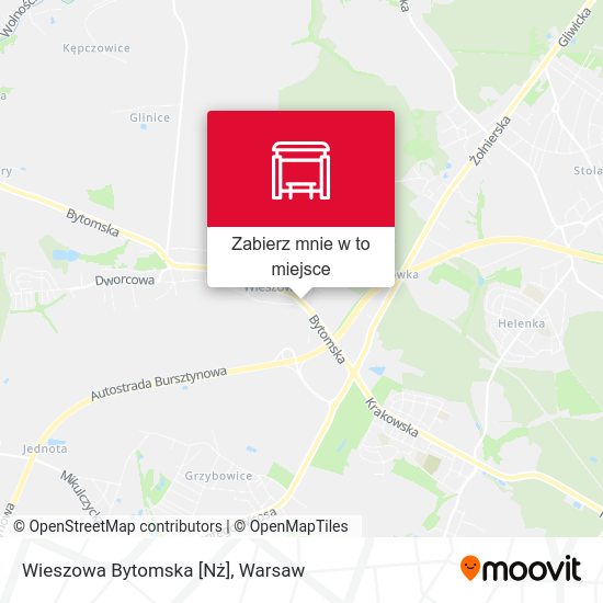 Mapa Wieszowa Bytomska [Nż]