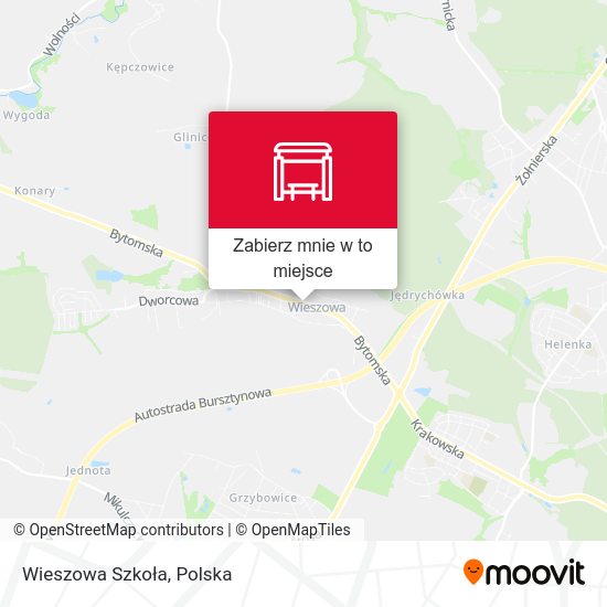 Mapa Wieszowa Szkoła