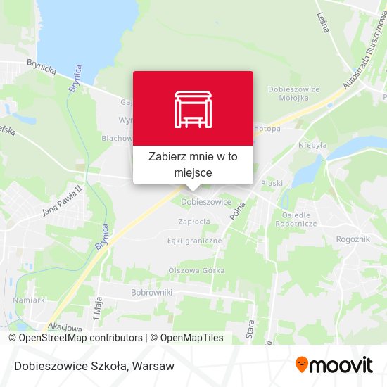 Mapa Dobieszowice Szkoła