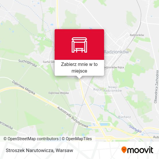 Mapa Stroszek Narutowicza