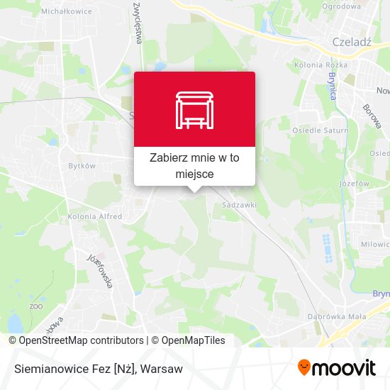 Mapa Siemianowice Fez [Nż]