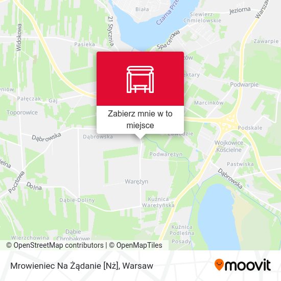 Mapa Mrowieniec Na Żądanie [Nż]