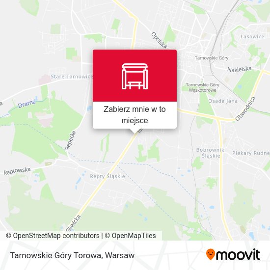 Mapa Tarnowskie Góry Torowa