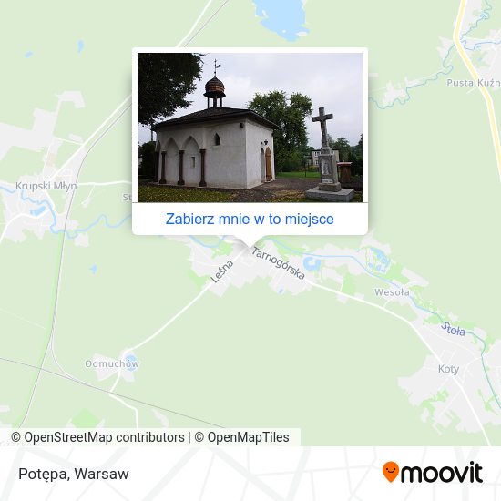 Mapa Potępa