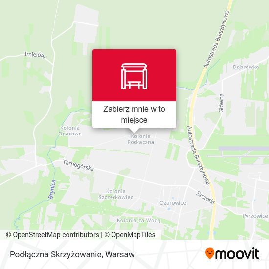 Mapa Podłączna Skrzyżowanie