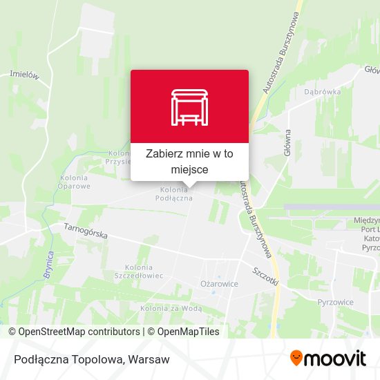 Mapa Podłączna Topolowa