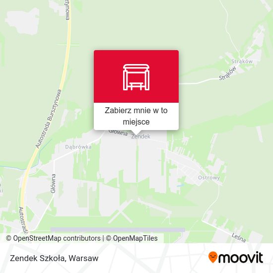 Mapa Zendek Szkoła