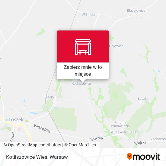 Mapa Kotliszowice Wieś