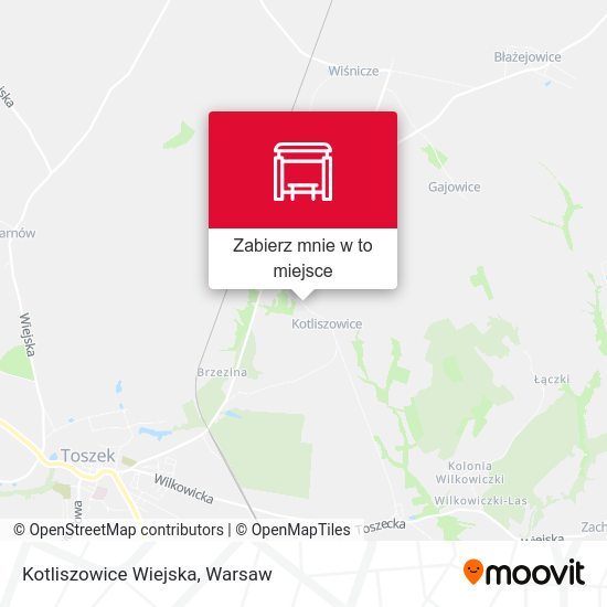 Mapa Kotliszowice Wiejska