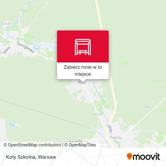 Mapa Koty Szkolna