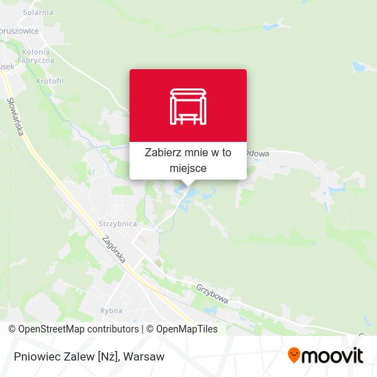 Mapa Pniowiec Zalew [Nż]