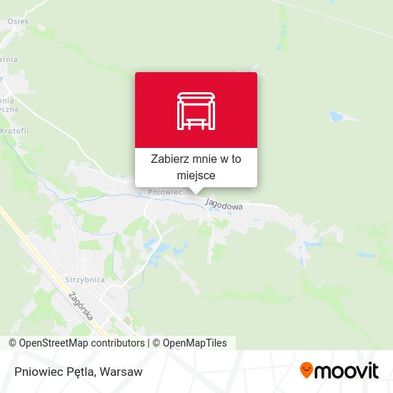 Mapa Pniowiec Pętla