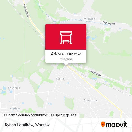 Mapa Rybna Lotników