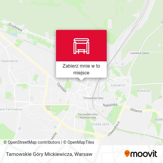 Mapa Tarnowskie Góry Mickiewicza