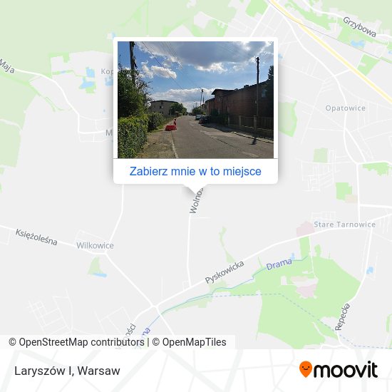 Mapa Laryszów I