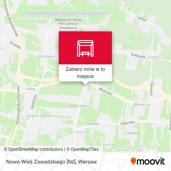 Mapa Nowa Wieś Zawadzkiego [Nż]