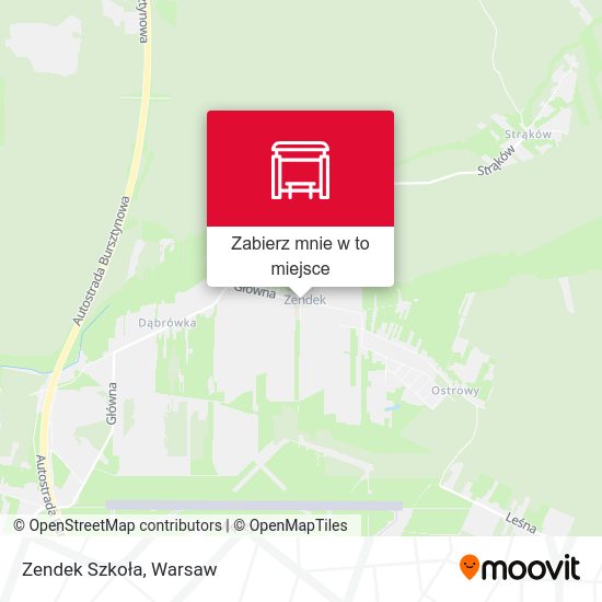 Mapa Zendek Szkoła