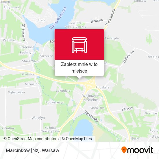 Mapa Marcinków [Nż]