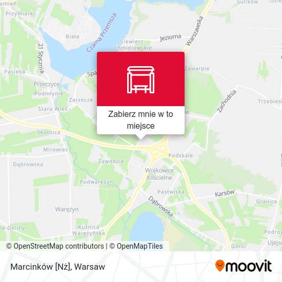 Mapa Marcinków [Nż]