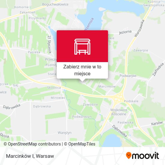 Mapa Marcinków I