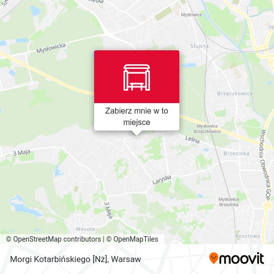 Mapa Morgi Kotarbińskiego [Nż]