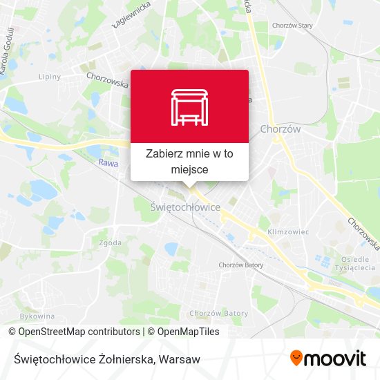 Mapa Świętochłowice Żołnierska