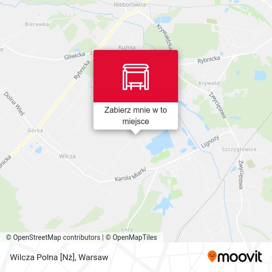 Mapa Wilcza Polna [Nż]