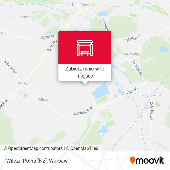 Mapa Wilcza Polna [Nż]