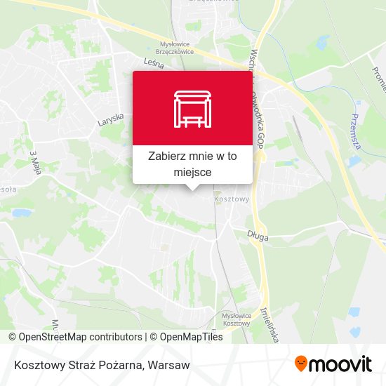 Mapa Kosztowy Straż Pożarna