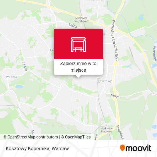 Mapa Kosztowy Kopernika