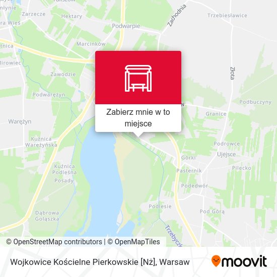 Mapa Wojkowice Kościelne Pierkowskie [Nż]