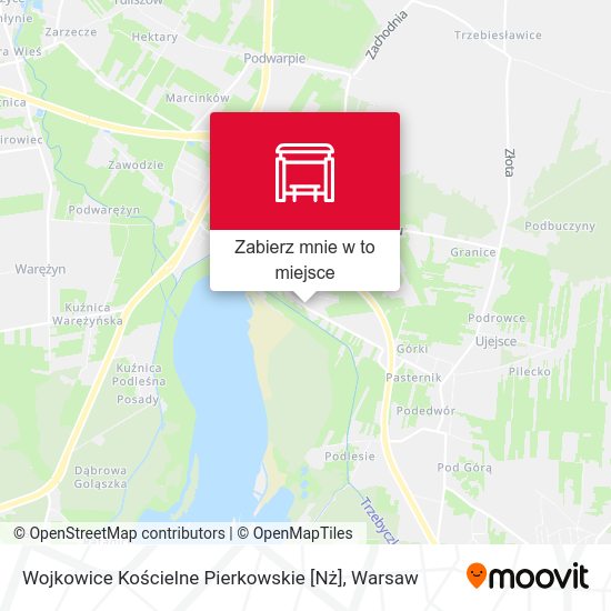 Mapa Wojkowice Kościelne Pierkowskie [Nż]