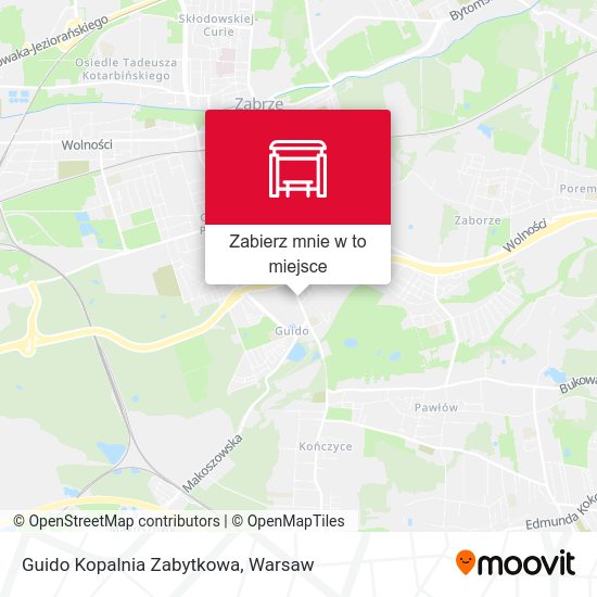 Mapa Guido Kopalnia Zabytkowa