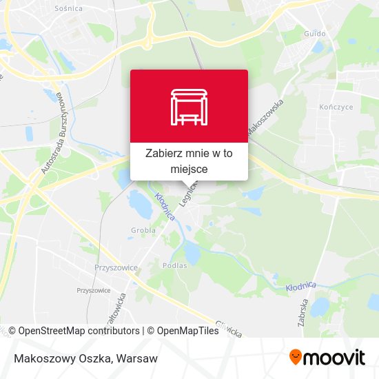 Mapa Makoszowy Oszka