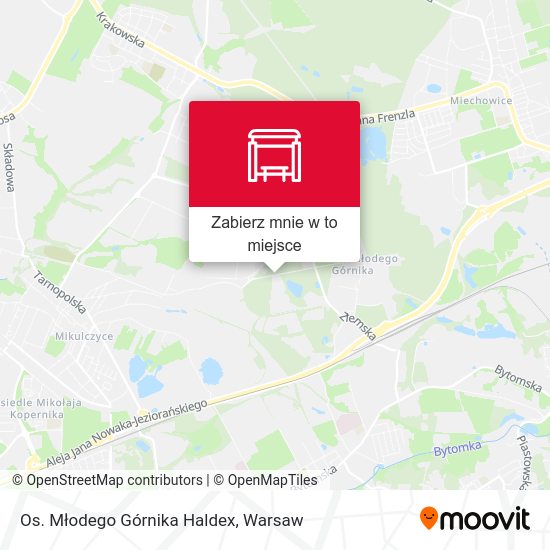 Mapa Os. Młodego Górnika Haldex