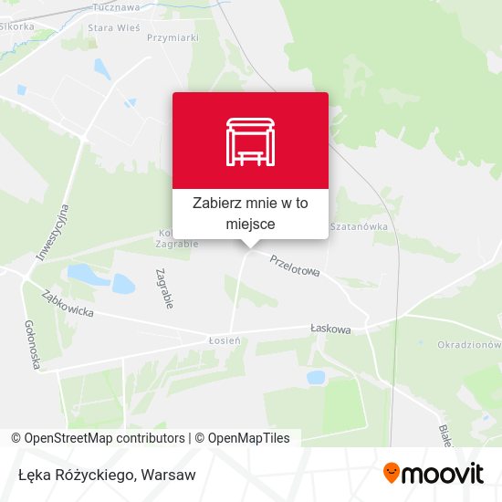 Mapa Łęka Różyckiego