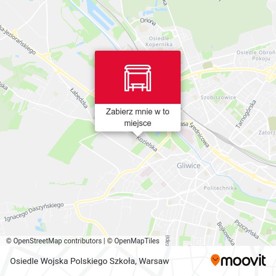 Mapa Osiedle Wojska Polskiego Szkoła