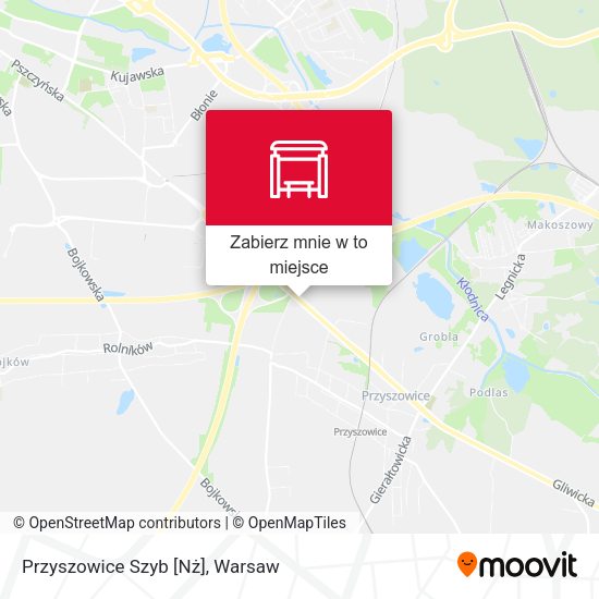 Mapa Przyszowice Szyb [Nż]