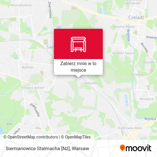 Mapa Siemianowice Stalmacha [Nż]